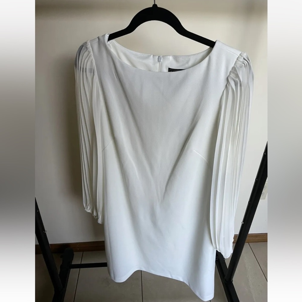 Jessica Howard long sleeve sheer ivy white size 10